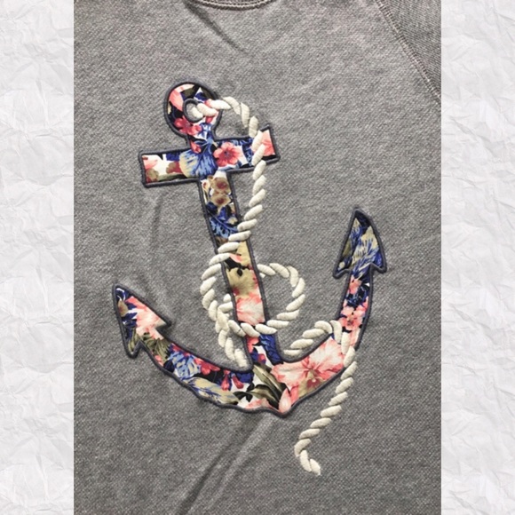 J. Crew Terry Tee in Floral Anchor - Picture 4 of 8